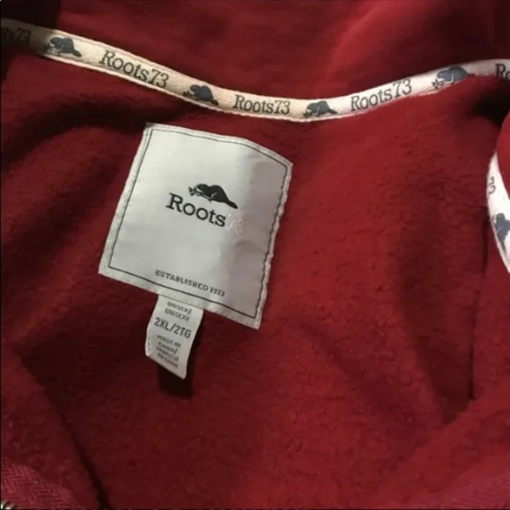 Roots men’s/unisex fleece sweater - Picture 3 of 6